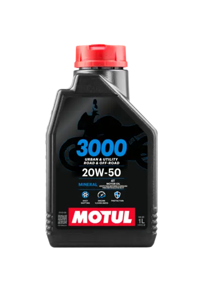 Ulei motor 4T MOTUL 3000 20W-50 1L