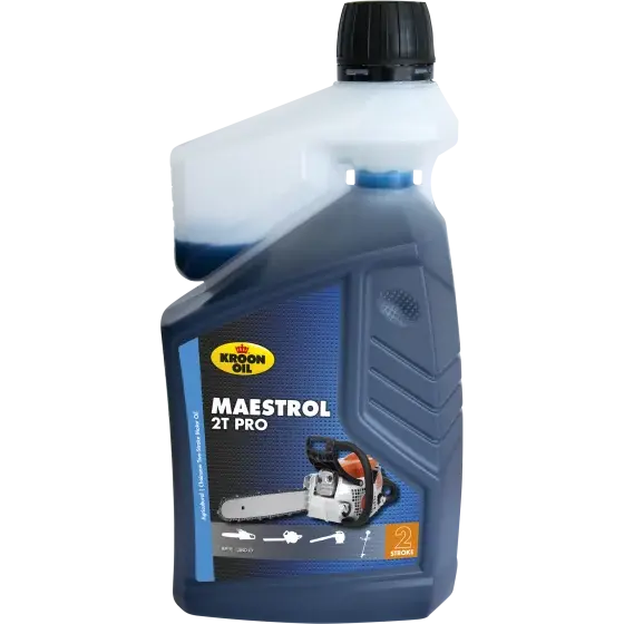 Ulei motor drujba KROON OIL Maestrol 2T Pro 36260, volum 1 litru, semi sintetic, sticla speciala pentru dozaj