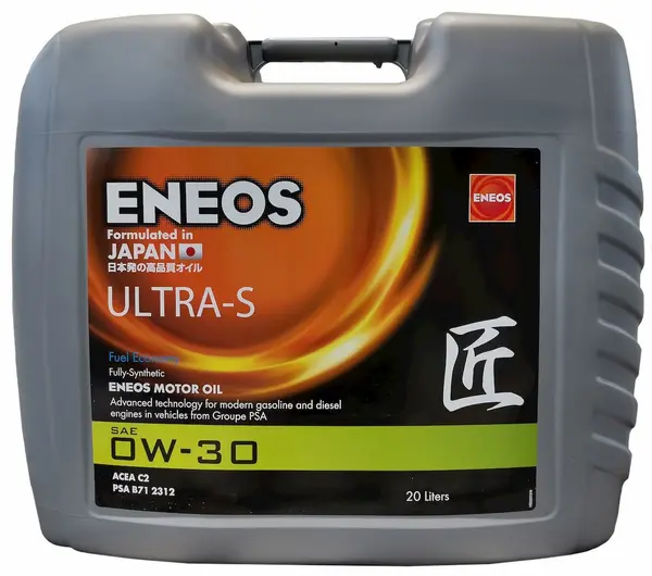 Ulei motor ENEOS ULTRA-S 0W30 E.US0W30 20 20L 20L