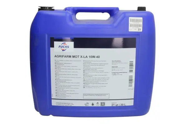 Ulei motor FUCHS AGRIFARM MOT X-LA 10W40 20L 20L