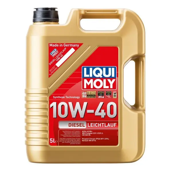 Ulei motor Liqui Moly Diesel Leichtlauf 10W-40 (1387)(21315) 5L