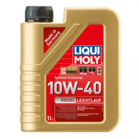 Ulei motor Liqui Moly diesel Leichtlauf 10W40 (1386)(21314) 1L 1L