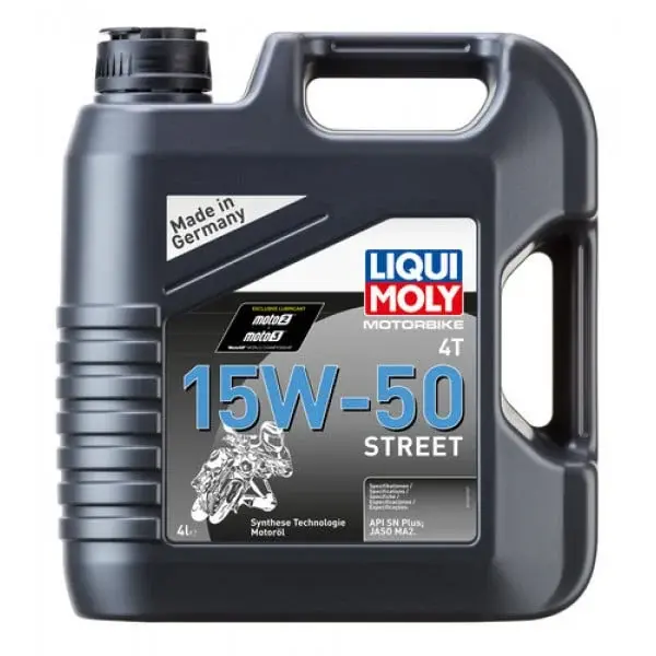 Ulei motor Liqui Moly Motorbike 4T 15W-50 Street 4L