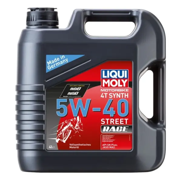 Ulei motor Liqui Moly Motorbike 4T 5W-40 Street Race (1685) 4L