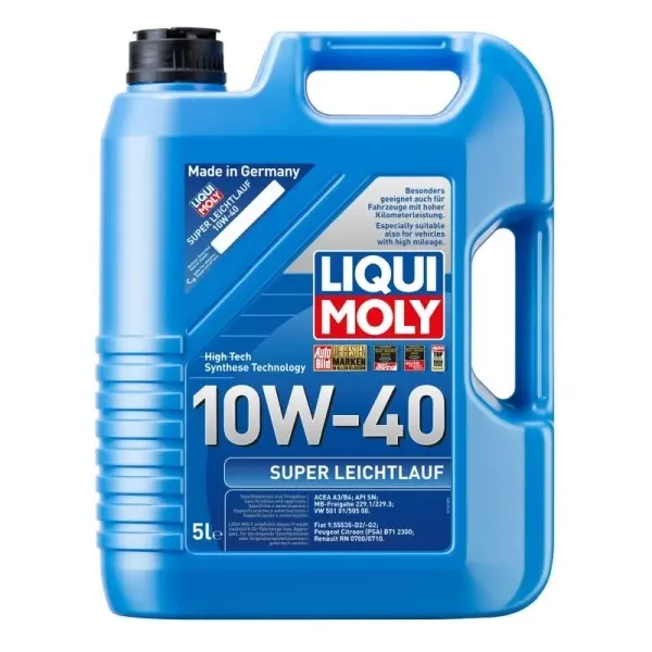 Ulei motor Liqui Moly Super Leichtlauf 10W-40 (2654) (9505) 5L