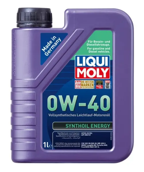 Ulei motor Liqui Moly Synthoil Energy 0W-40 (9514) 1L