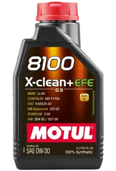 Ulei motor MOTUL 8100 X-CLEAN + EFE 0W30 1L 1L