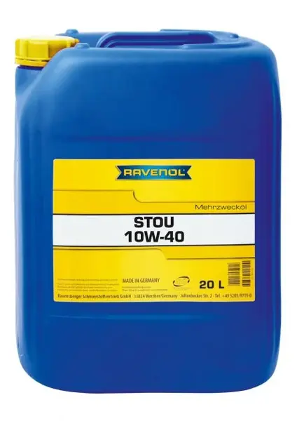Ulei motor RAVENOL STOU 10W40 1310111-020-01-999, volum 20 litri, multifunctional 20L
