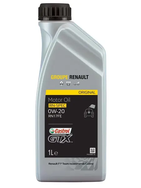 Ulei motor Renault - Castrol GTX RN17 FE 0W20 1L