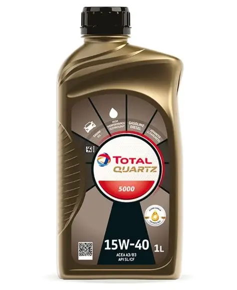 Ulei motor Total Quartz 5000 15W40 1L