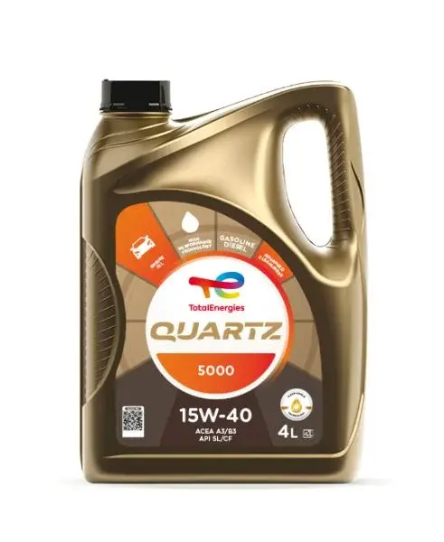 Ulei motor Total Quartz 5000 15W40 4L