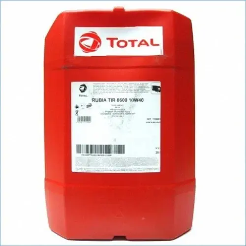 Ulei motor TOTAL RUBIA 8600 10W40 20L