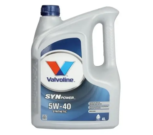 Ulei motor VALVOLINE SYNPOWER 5W40 4L 4L