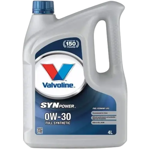 Ulei motor VALVOLINE SYNPOWER FE 0W30 V030SPFE 4 4L 4L