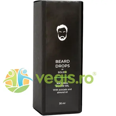 Ulei Natural pentru Barba cu Avocado si Ulei de Migdale 30ml