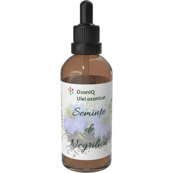 Ulei Ozonizat din Seminte de Negrilica Ozoniq 10ml