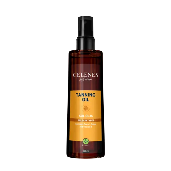 Ulei pentru bronzare Herbal, 200ml, Celenes