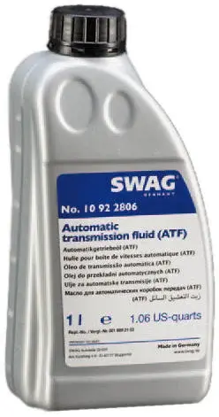 Ulei pentru cutie automata SWAG ATF 10 92 2806, volum 1 litru, culoare rosu 1L
