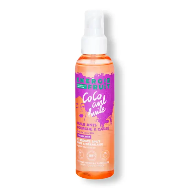 Ulei pentru definirea buclelor cu ulei de cocos, 150ml, Energie Fruit