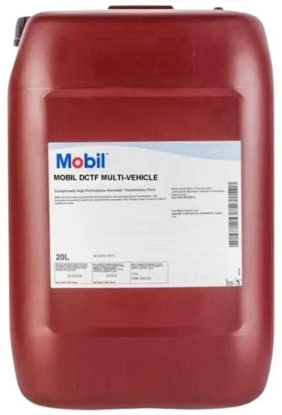 Ulei pentru transmisie auto cu dublu ambreiaj MOBIL DCTF Multi Vehicle 156317, volum 20 litri, sintetic 20L