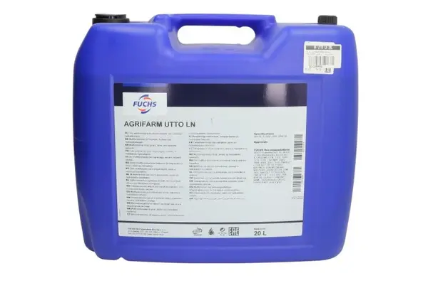 Ulei pentru transmisie hidraulica utilaje agricole FUCHS AGRIFARM UTTO LN 20W30, volum 20 litri 20L
