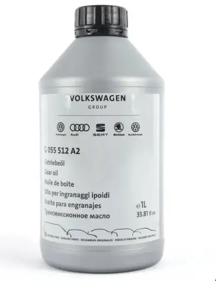 Ulei pentru transmisie manuala cu 5 6 trepte sau transmisie automata 7 trepte DSG, VW Group G055512A2 75W, volum 1 litru, API GL-4 1L