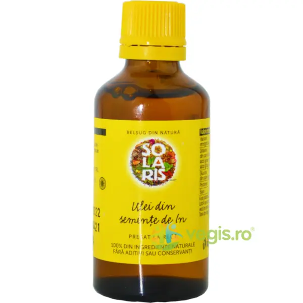 Ulei Seminte de In Presat la Rece 50ml