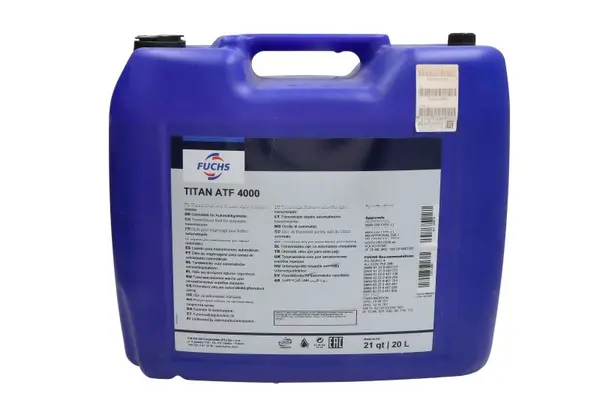 Ulei transmisie automata FUCHS TITAN ATF 4000, volum 20 litri 20L