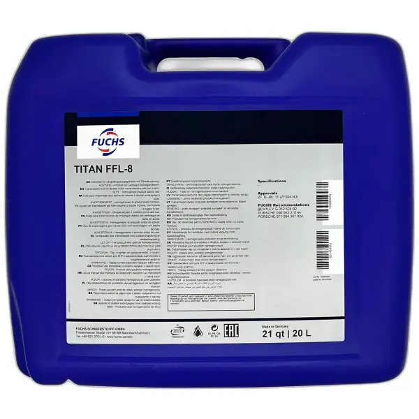 Ulei transmisie automata FUCHS TITAN FFL-8, volum 20 litri 20L
