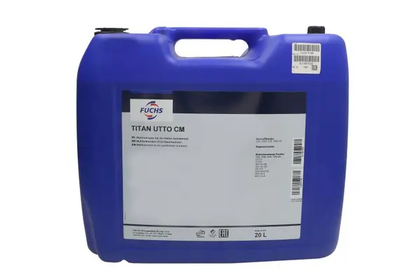 Ulei transmisie hidraulica FUCHS TITAN UTTO CM 10W30, volum 20 litri 20L