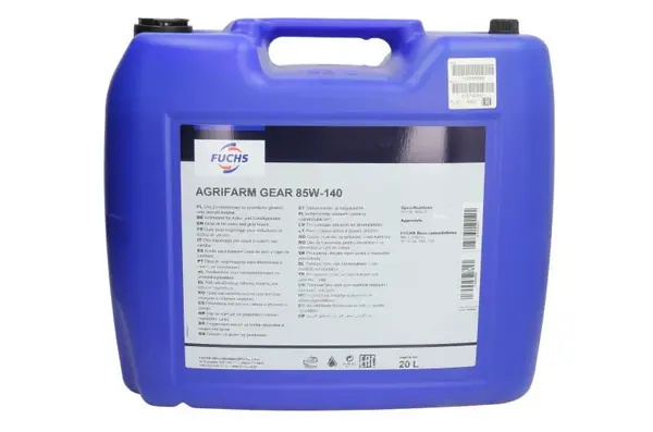 Ulei transmisie manuala FUCHS AGRIFARM GEAR 85W140, volum 20 litri 20L