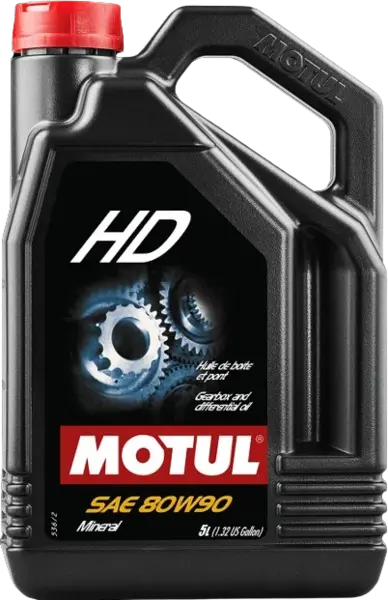 Ulei transmisii mecanice MOTUL HD 80W90, volum 5 litri, mineral 5L