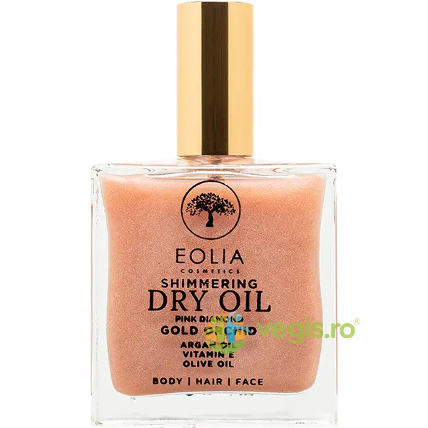Ulei Uscat Sidefat Rozaliu si Orhidee Aurie 100ml