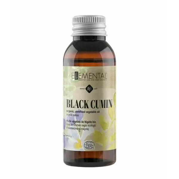 Ulei virgin de chimen negru bio, 50 ml, Ellemental