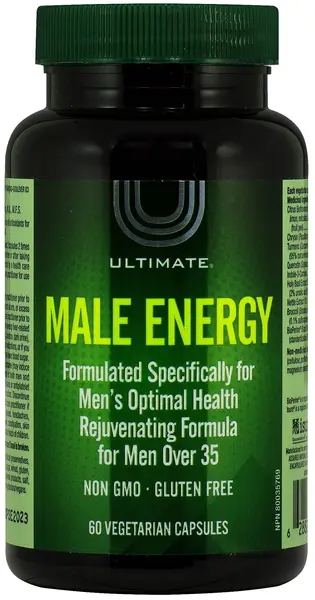 Ultimate Male Energy, 60 vege capsule, Natural Factors