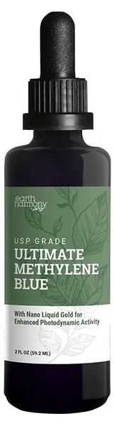 Ultimate Methylene Blue, picături, 59.2 ml, Earth Harmony