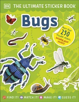 Ultimate Sticker Book Bugs, Paperback/Dk