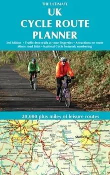 Ultimate UK Cycle Route Planner Map. 20,000 Plus Miles of Leisure Routes, Sheet Map/Richard Peace