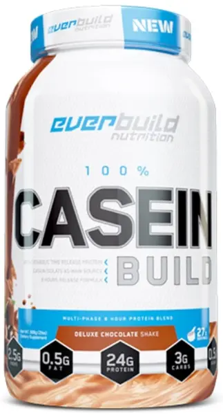 Ultra Premium 100% Casein Build, shake de ciocolată de lux, 908 g, Everbuild