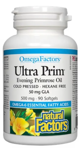 Ultra Prim, 500 mg, 90 capsule gelatinoase moi, Natural Factors