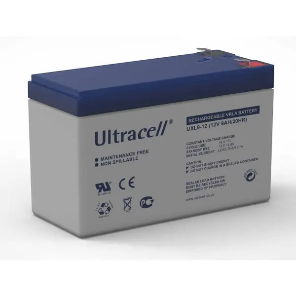 ULTRACELL BATTERY 12V 9AH/UXL9-12 ULTRACELL