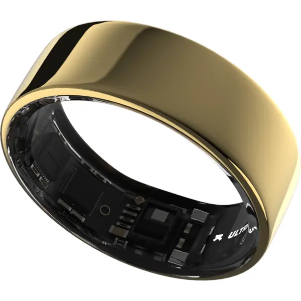 Ultrahuman Smart Ring Ultrahuman Ring Air UHRA-AG-06, Bluetooth BLE5, HRV, VO2 Max, Android/iOS, Monitorizare ritm cardiac, Saturatie Oxigen, Autonomie 6 zile, 17.05 mm, Auriu