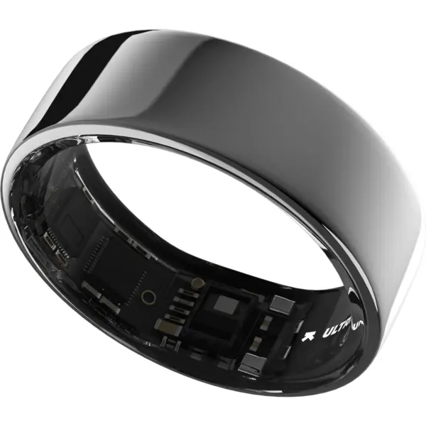 Ultrahuman Smart Ring Ultrahuman Ring Air UHRA-AS-08, Bluetooth BLE5, HRV, VO2 Max, Android/iOS, Monitorizare ritm cardiac, Saturatie Oxigen, Autonomie 6 zile, 18.82 mm (Argintiu)