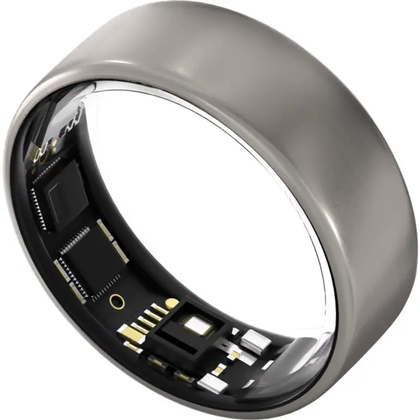 Ultrahuman Smart Ring Ultrahuman Ring Air UHRA-NT-06, Bluetooth BLE5, HRV, VO2 Max, Android/iOS, Monitorizare ritm cardiac, Saturatie Oxigen, Autonomie 6 zile, 17.05 mm, Titan