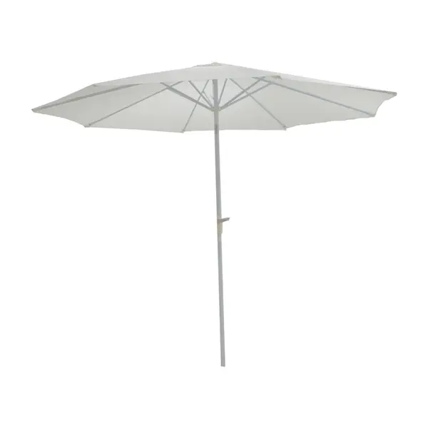 Umbrela de gradina Frow, Alb, 300x300x230 cm