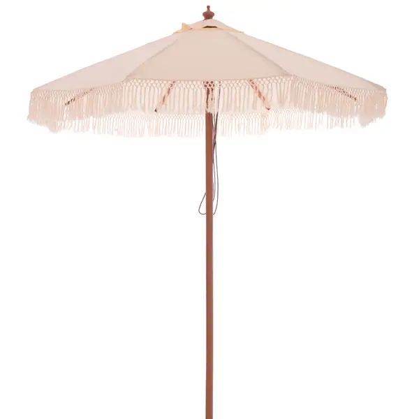 Umbrela FUENTE WOOD Ø2.25 M - Beige