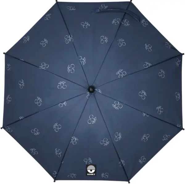 Umbrelă pentru cărucior cu protecție UV 50+ Dooky - Blue Cherry