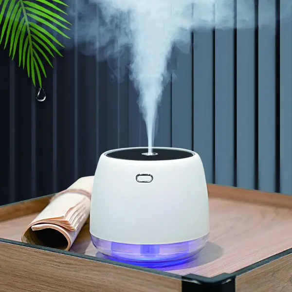 Umidificator 180 ml, dezinfectant, senzor infrarosu, lumina ambientala