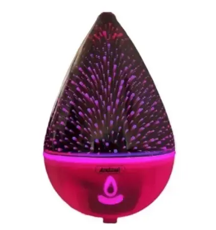 Umidificator cu LED Andowl Q X102 pentru aromaterapie de 135 ml