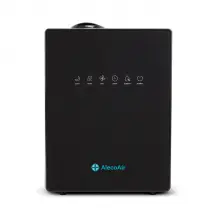 Umidificator cu ultrasunete AlecoAir U30 IONIC Black, Ionizare, Higrostat, Timer, Telecomanda, Display Digital